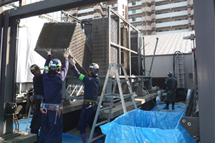 大阪市駐車場施設屋内設置発電機